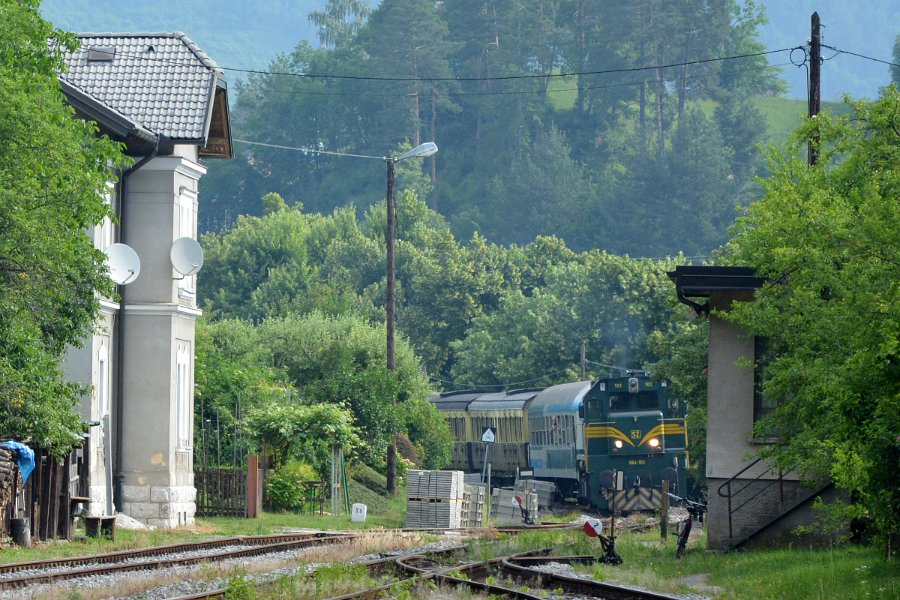 Wocheinerbahn Sonderzug zum Kirschenfest (2)